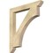 Ekena Millwork Westlake Slat Rough Sawn Bracket, Douglas Fir, 4"W x 34"D x 38"H BKT04X34X38WTL06RDF - alternate 1